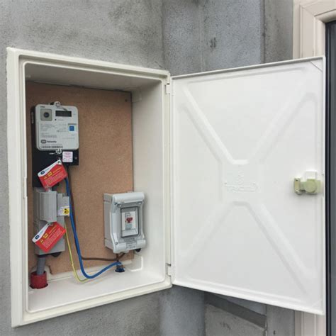 electric meter replacement box|electrical meter box outside house.